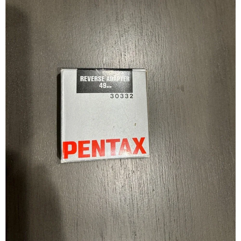 Asahi Pentax Reverse Adapter 49mm Made in Japan New